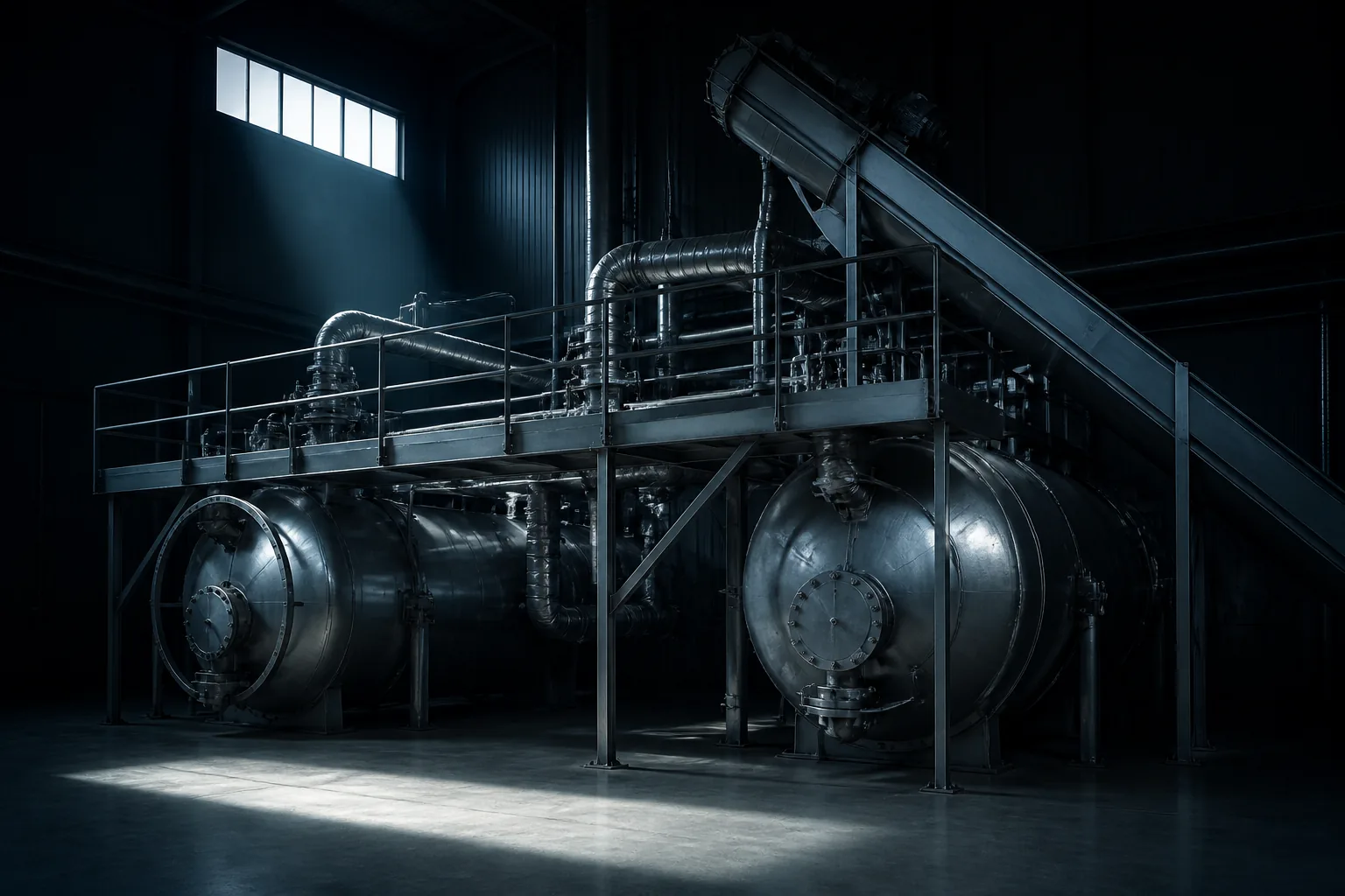 Usine de rendering (valorisation des sous-produits)